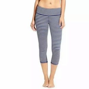 Athleta Striped Leggings - M